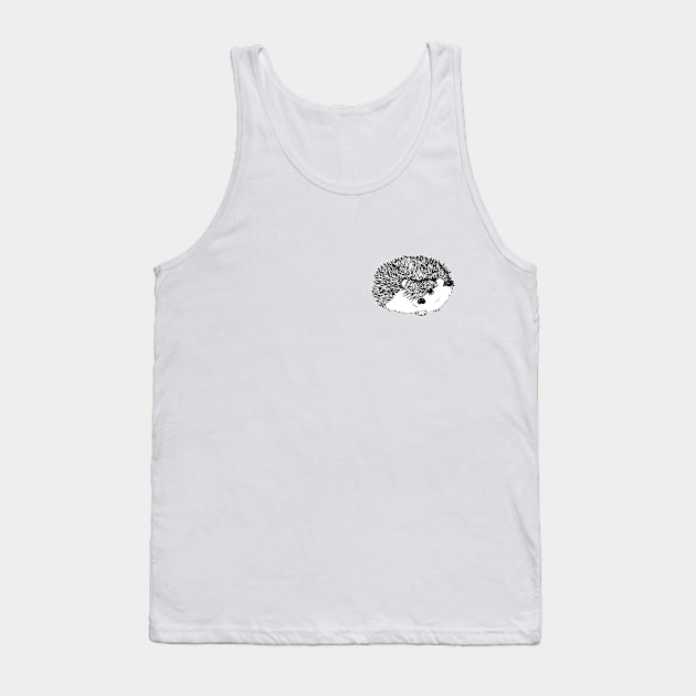 Emo Hedgehog Tank Top by euglenii